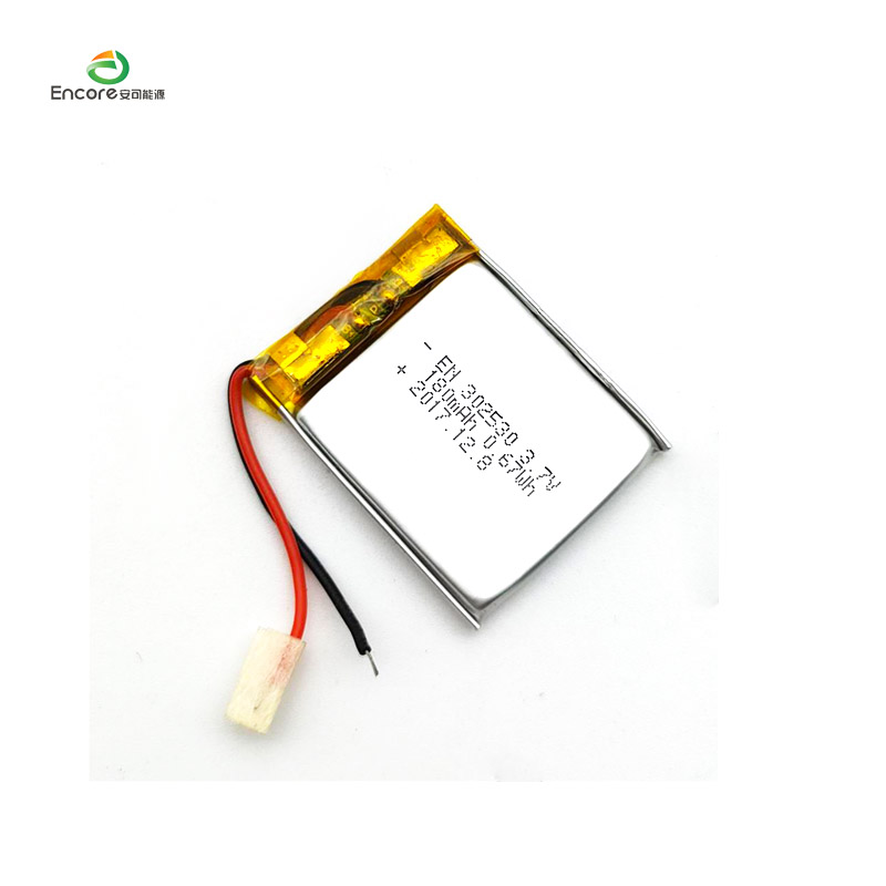 Bateri LiPo 3.7v 180mah untuk Kecantikan