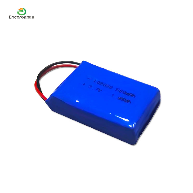 Bateri lipo 3.7v 500mah 1.85wh