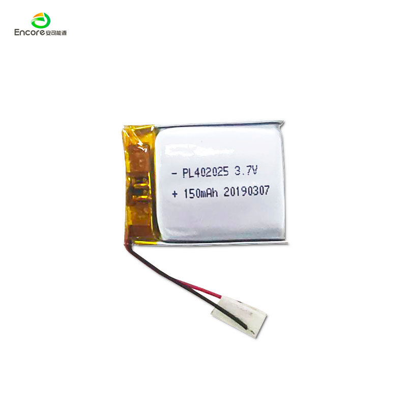 402025 150mAh 3.7v bateri lipo boleh dicas semula