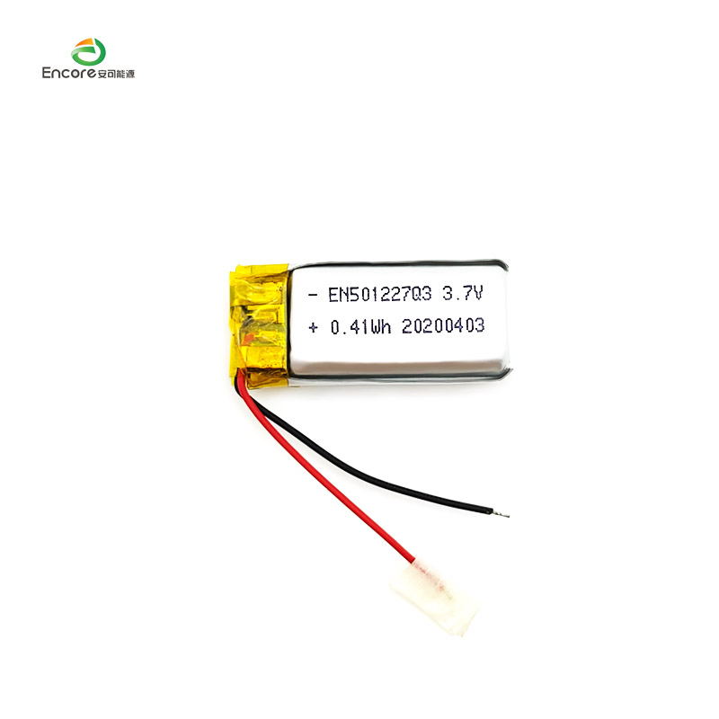 501227 3.7v 110mah Bateri Polimer Litium