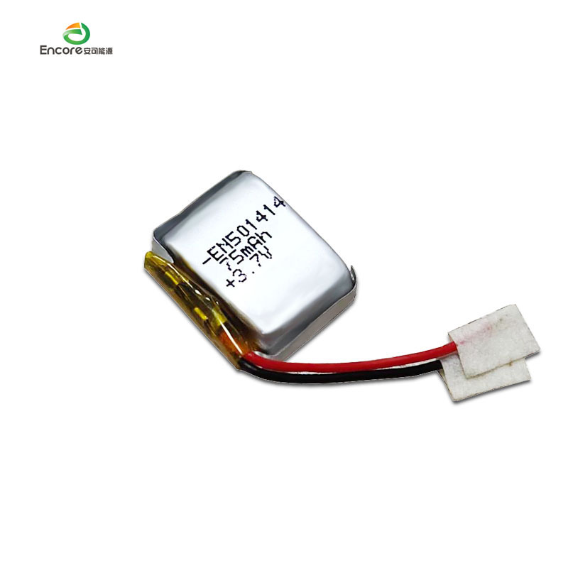 Bateri polimer li 75mah 501419