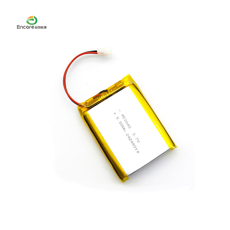 953848 2400mAh 3.7v sel lipo boleh dicas semula